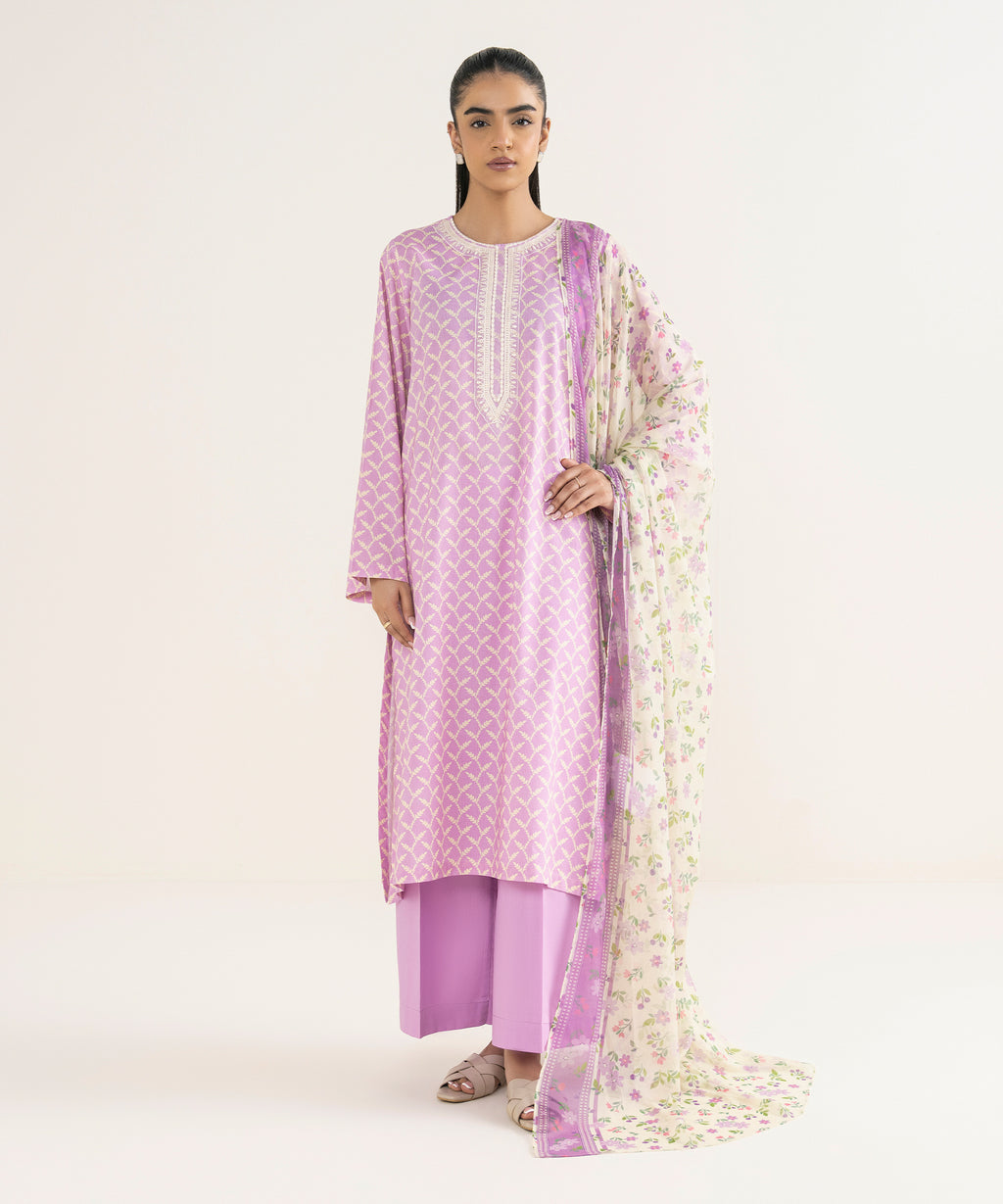 Printed Chiffon Dupatta