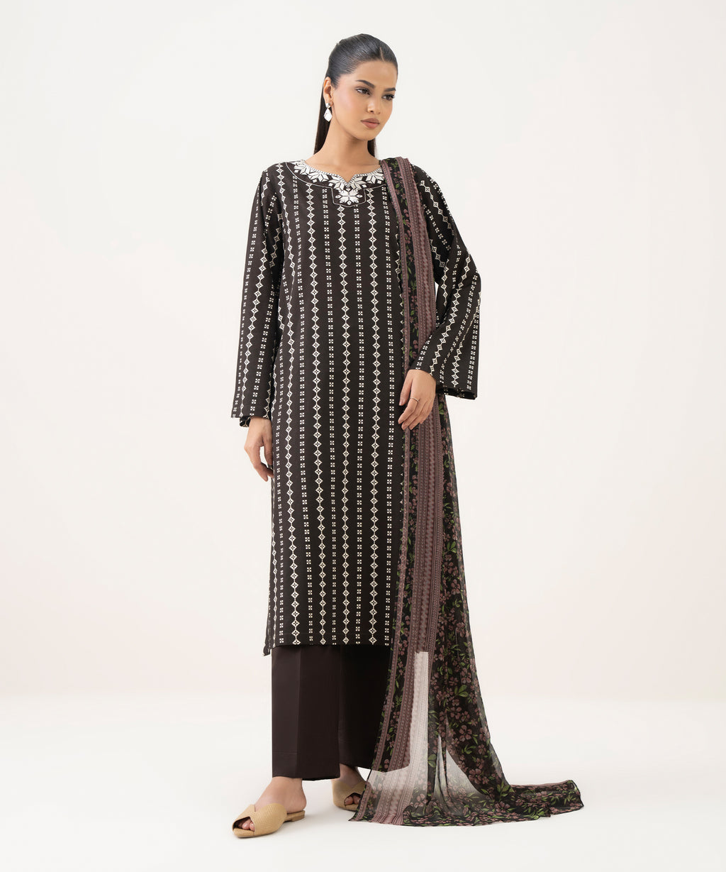 Printed Chiffon Dupatta