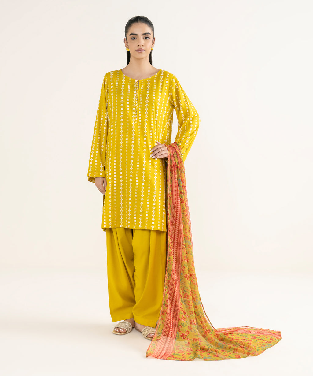 Printed Chiffon Dupatta