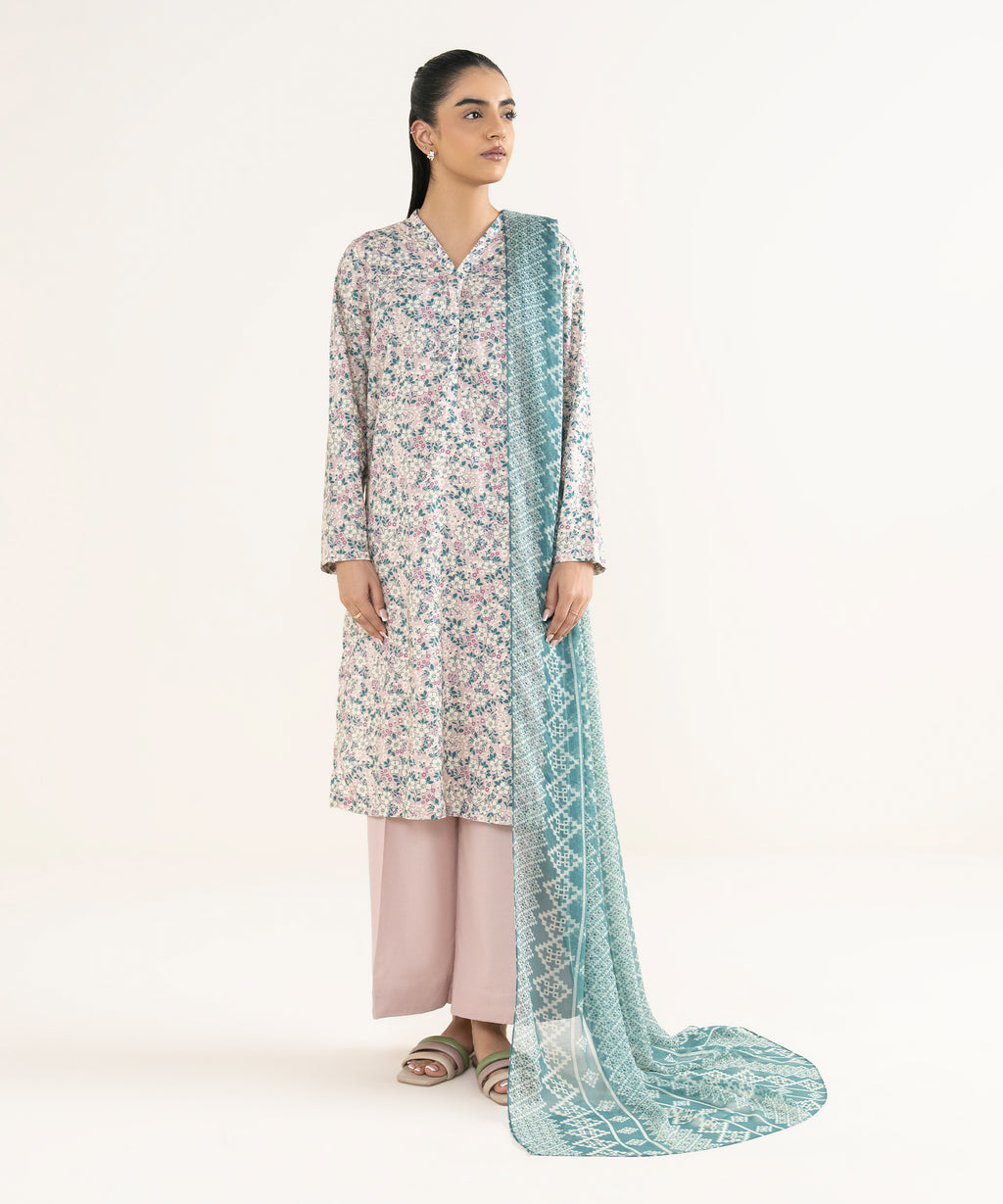 Printed Chiffon Dupatta