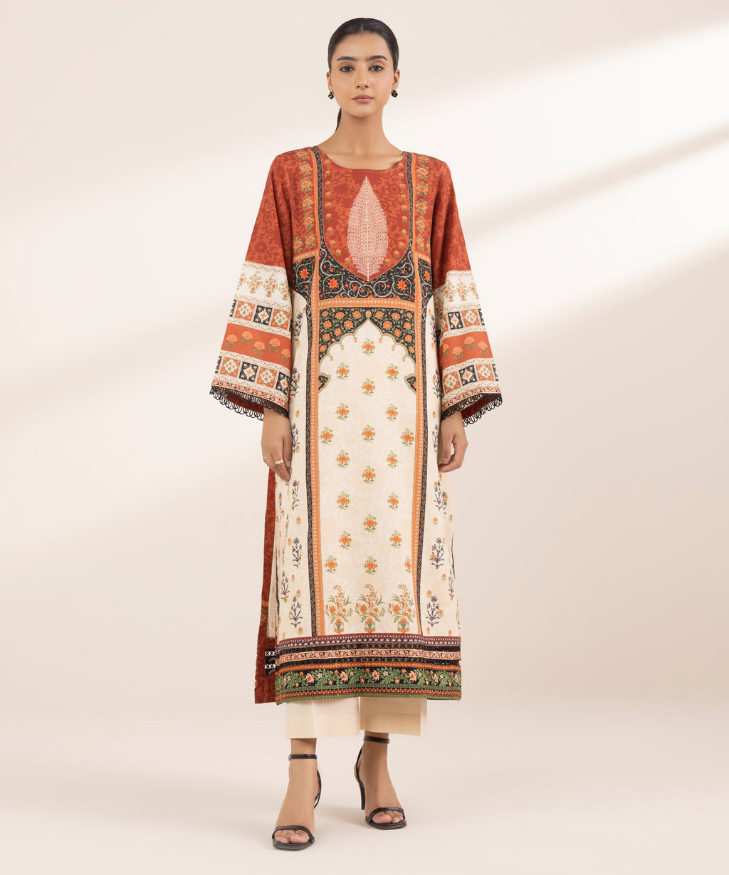 Embroidered Lawn Shirt