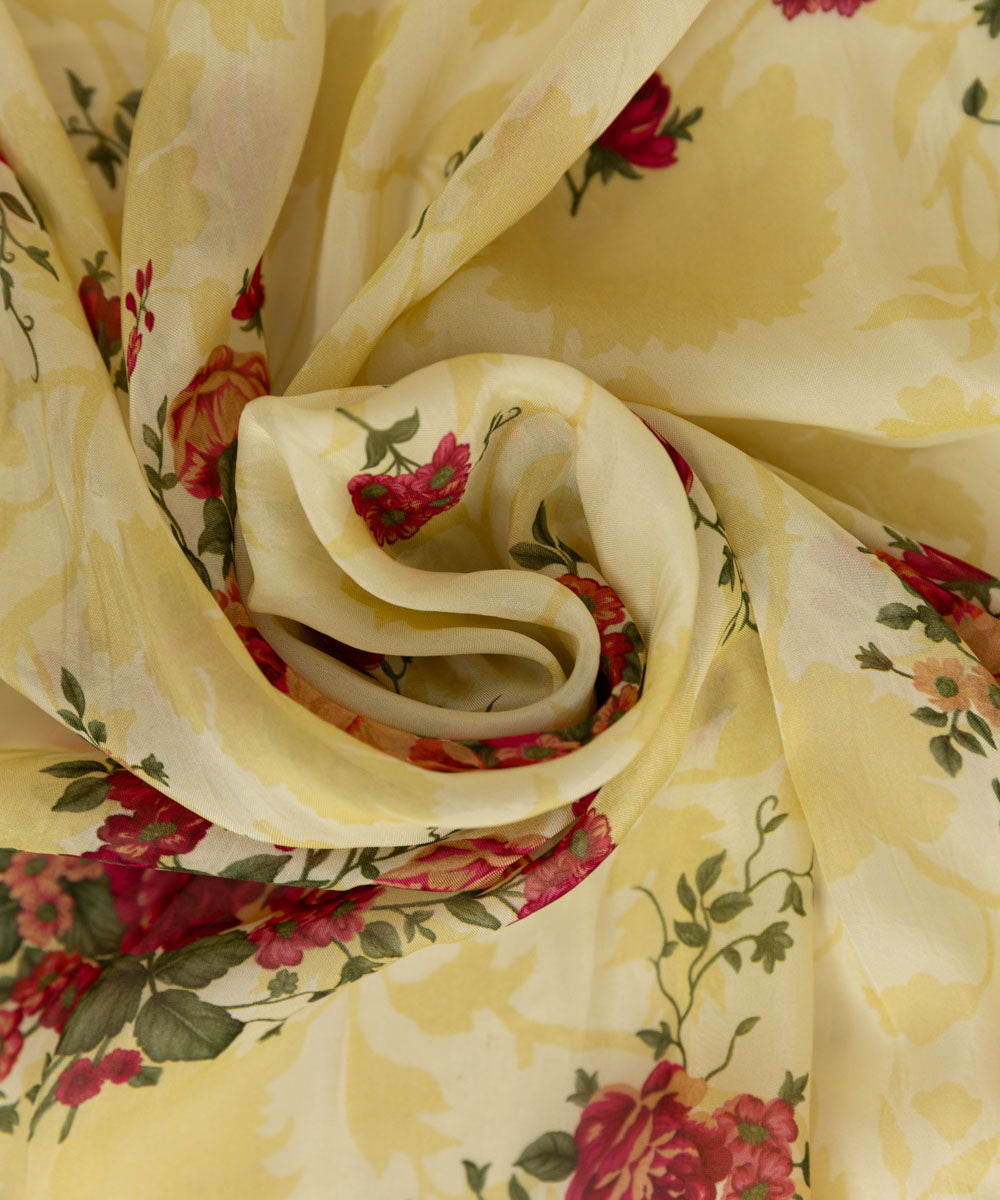 Bemberg Tissue Multi Printed Dupatta