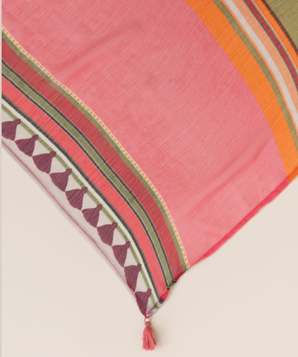Blended Chiffon Multi Printed Dupatta