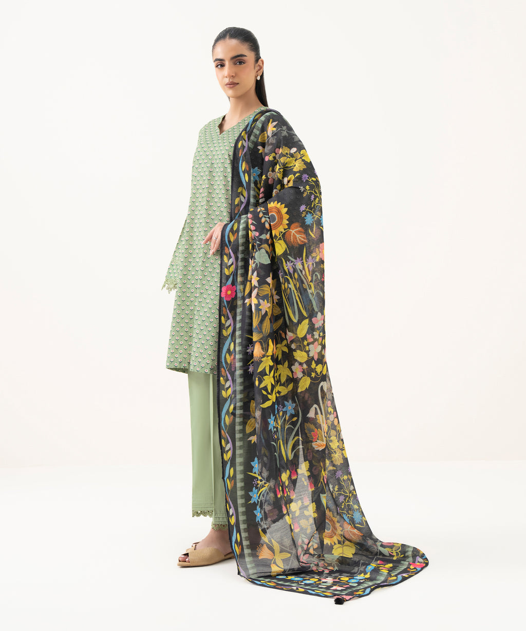 Printed Manaar Dupatta