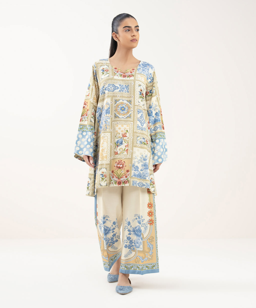 Embroidered Cotton Viscose Shirt
