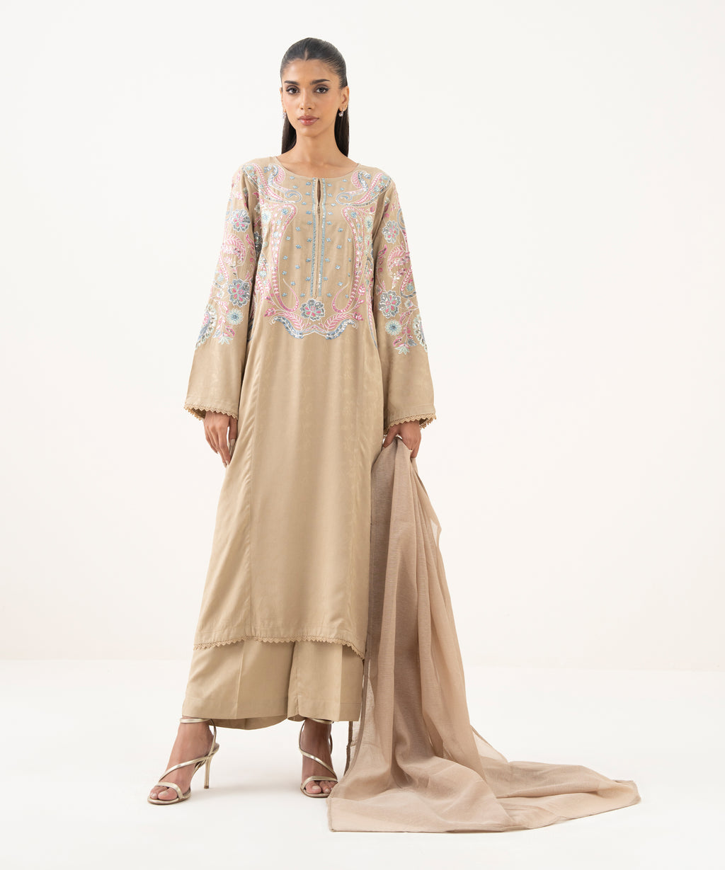 Textured Karandi Dupatta