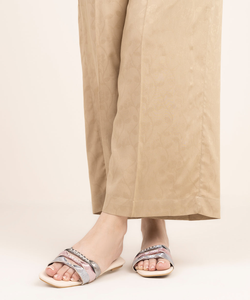 Printed Jacquard Culottes