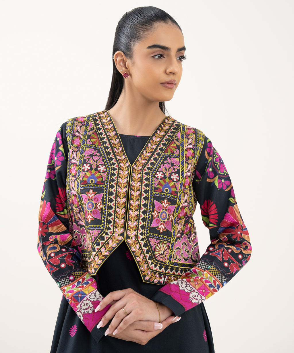 Embroidered Cambric Waistcoat