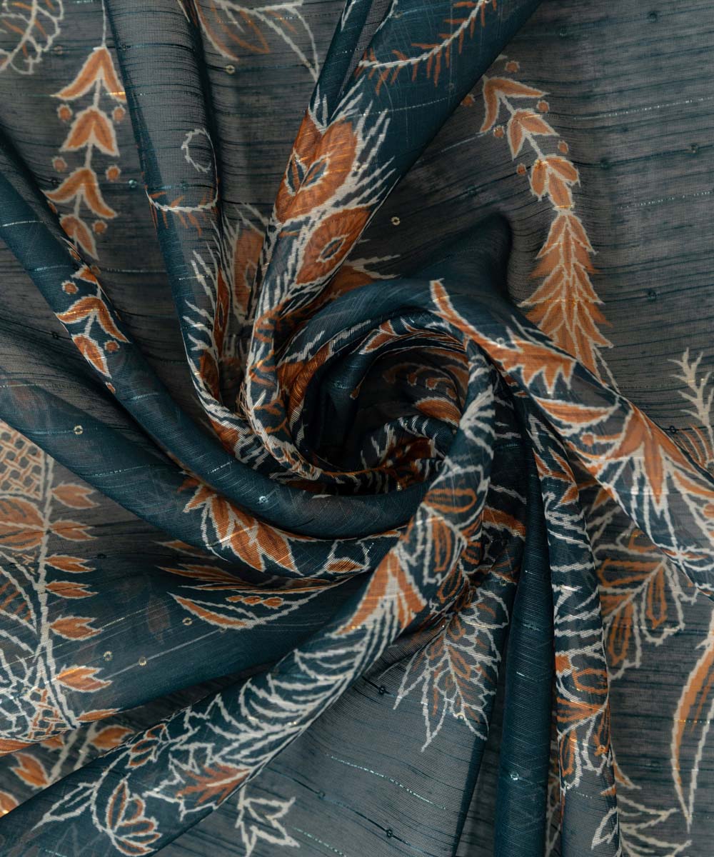 Manaar Green Printed Dupatta