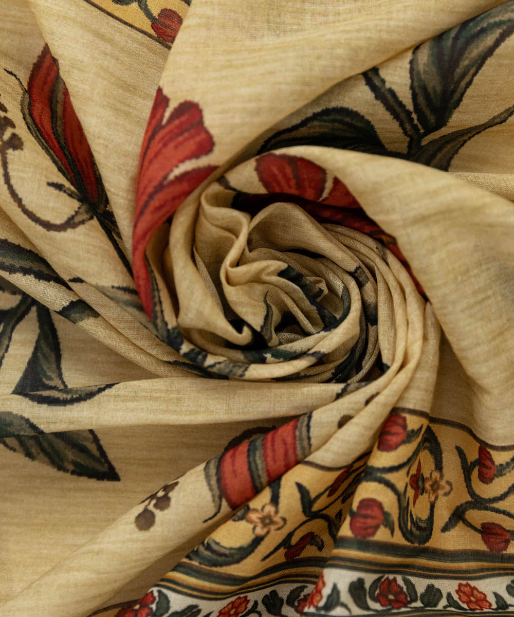 Fine Voile Multi Printed Dupatta
