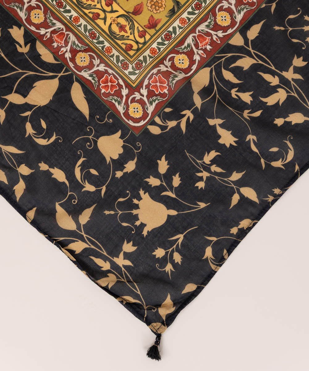 Fine Voile Multi Printed Dupatta