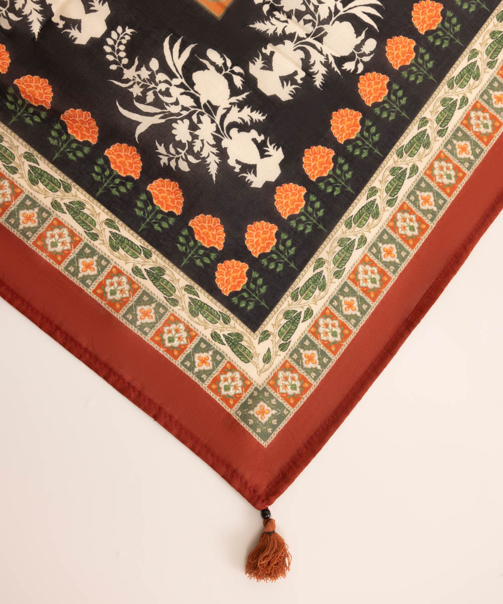 Fine Voile Multi Printed Dupatta