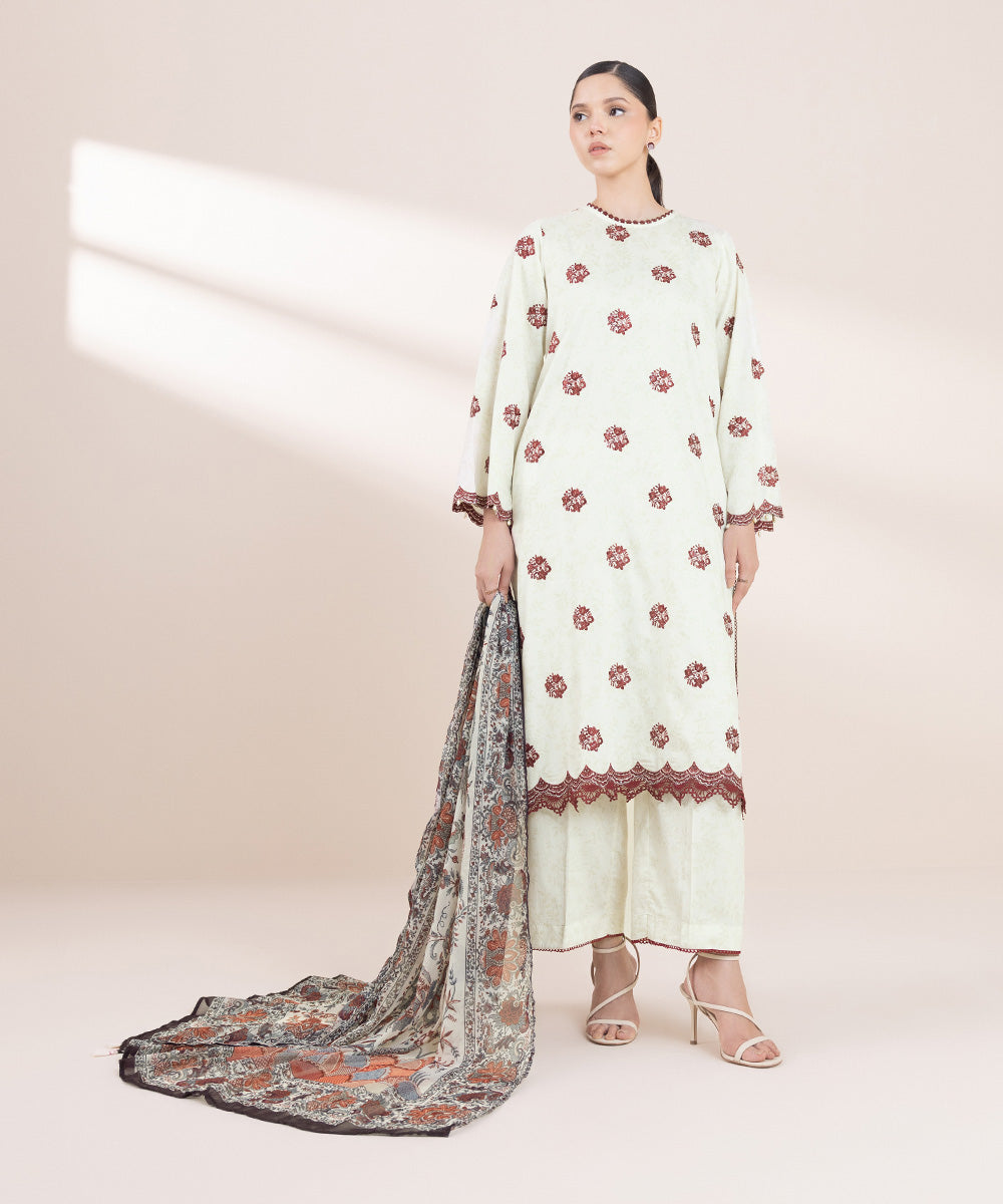 Blended Tissue Multi Printed Dupatta