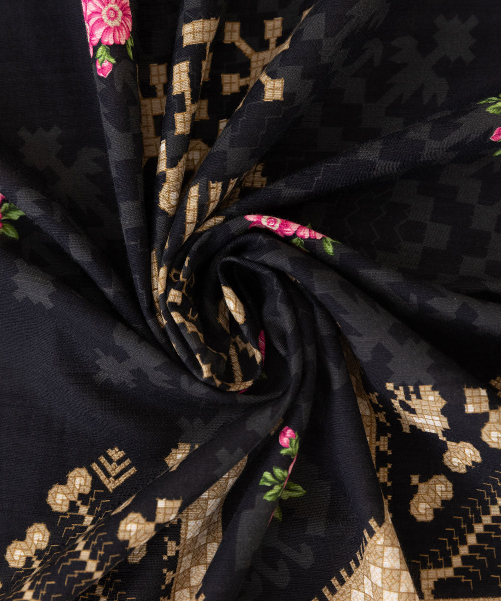 Khaddar Multi Printed Dupatta