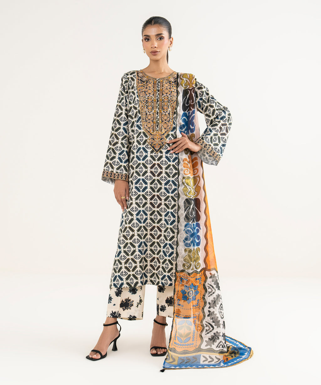 Printed Chiffon Dupatta