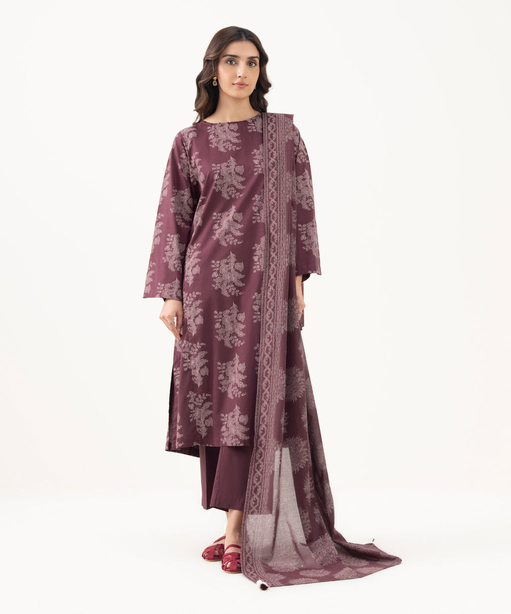 Printed Voile Dupatta