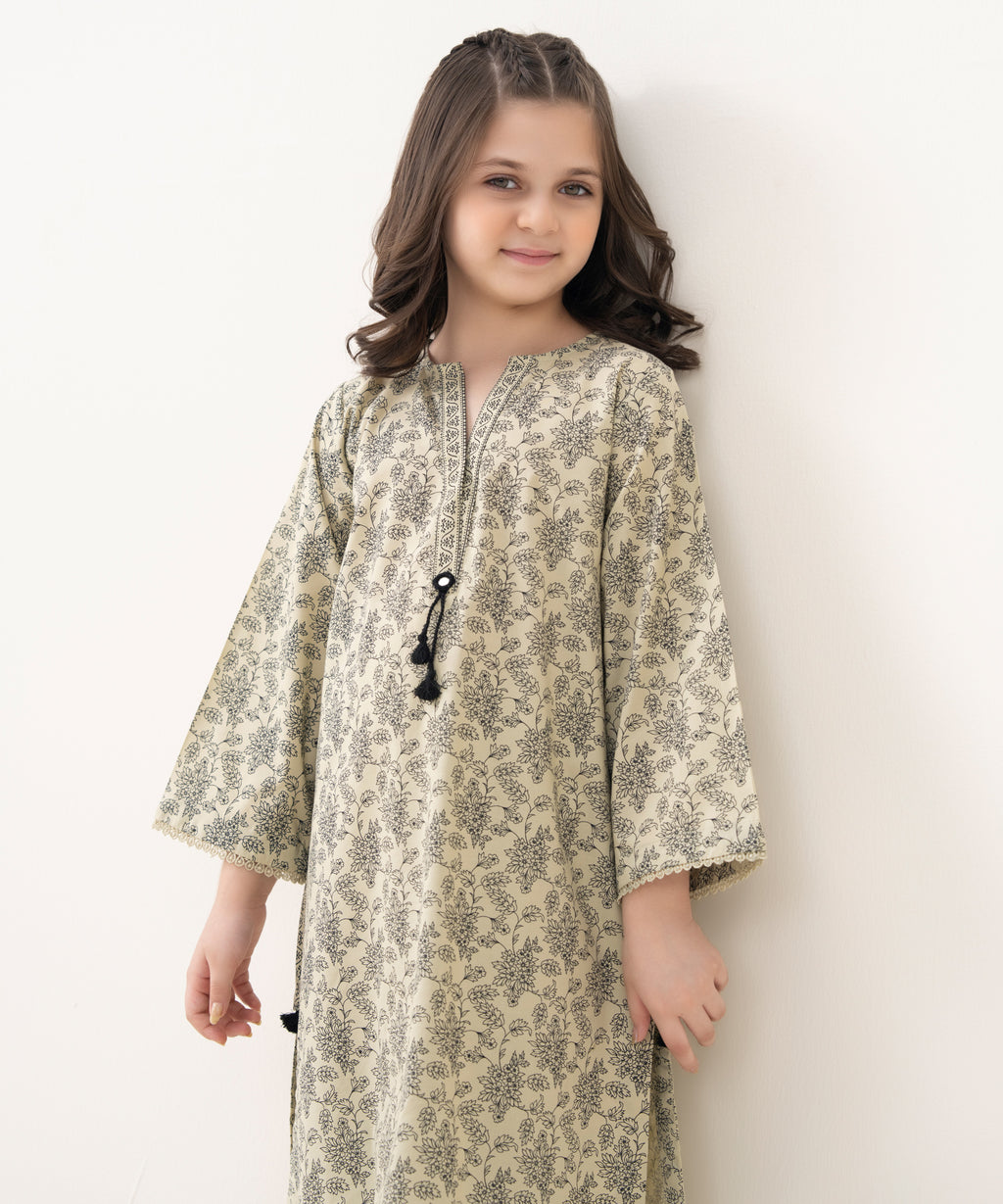 Printed Cotton Viscose Suit