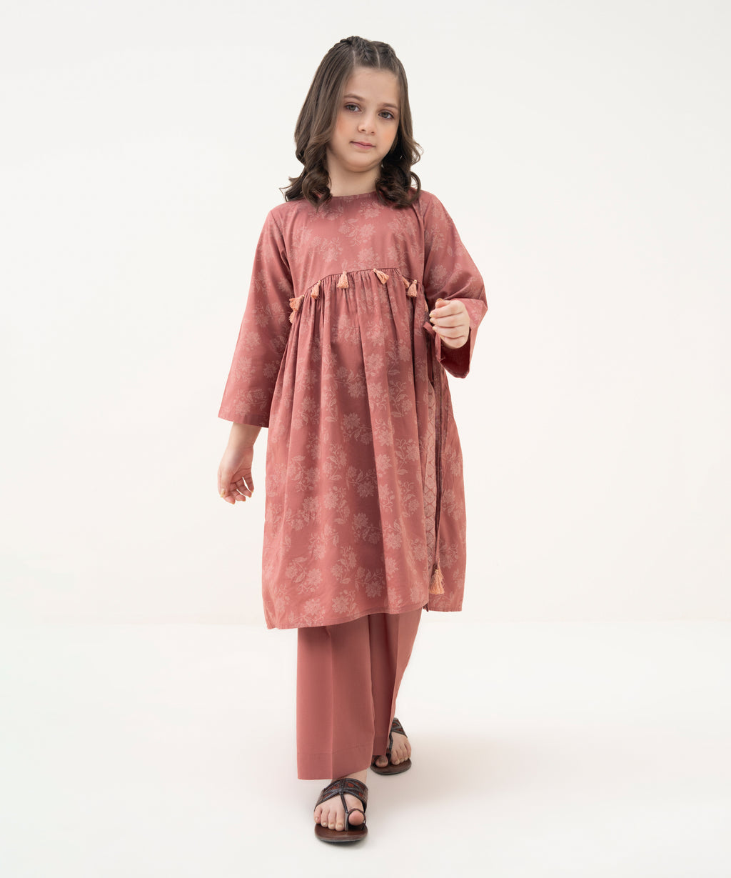 Printed Cotton Viscose Suit