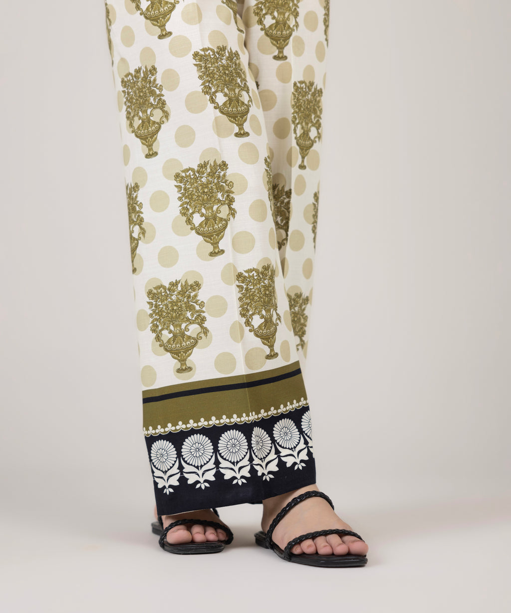 Printed Cotton Viscose Culottes