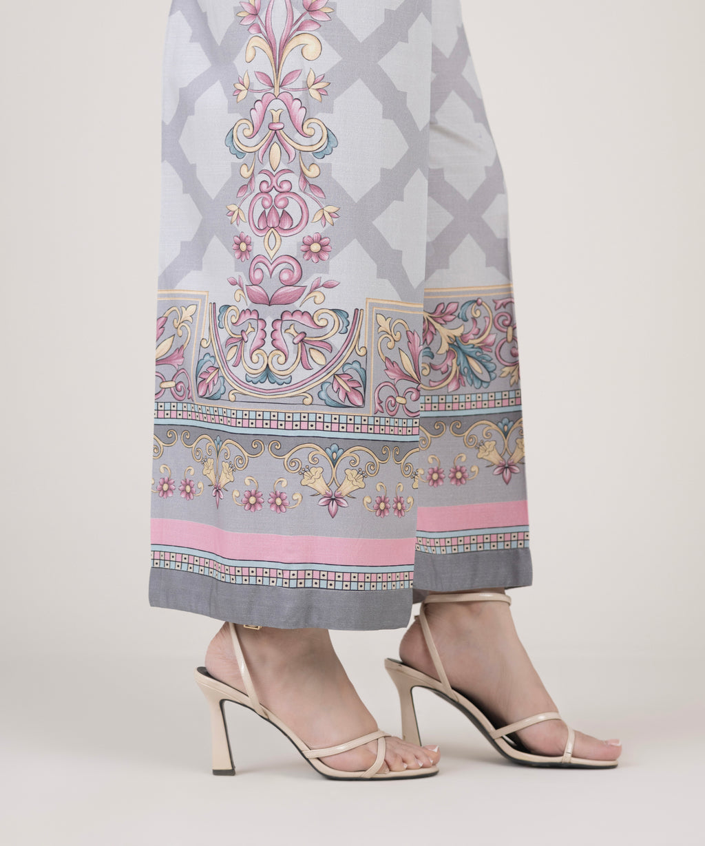 Printed Cotton Viscose Culottes