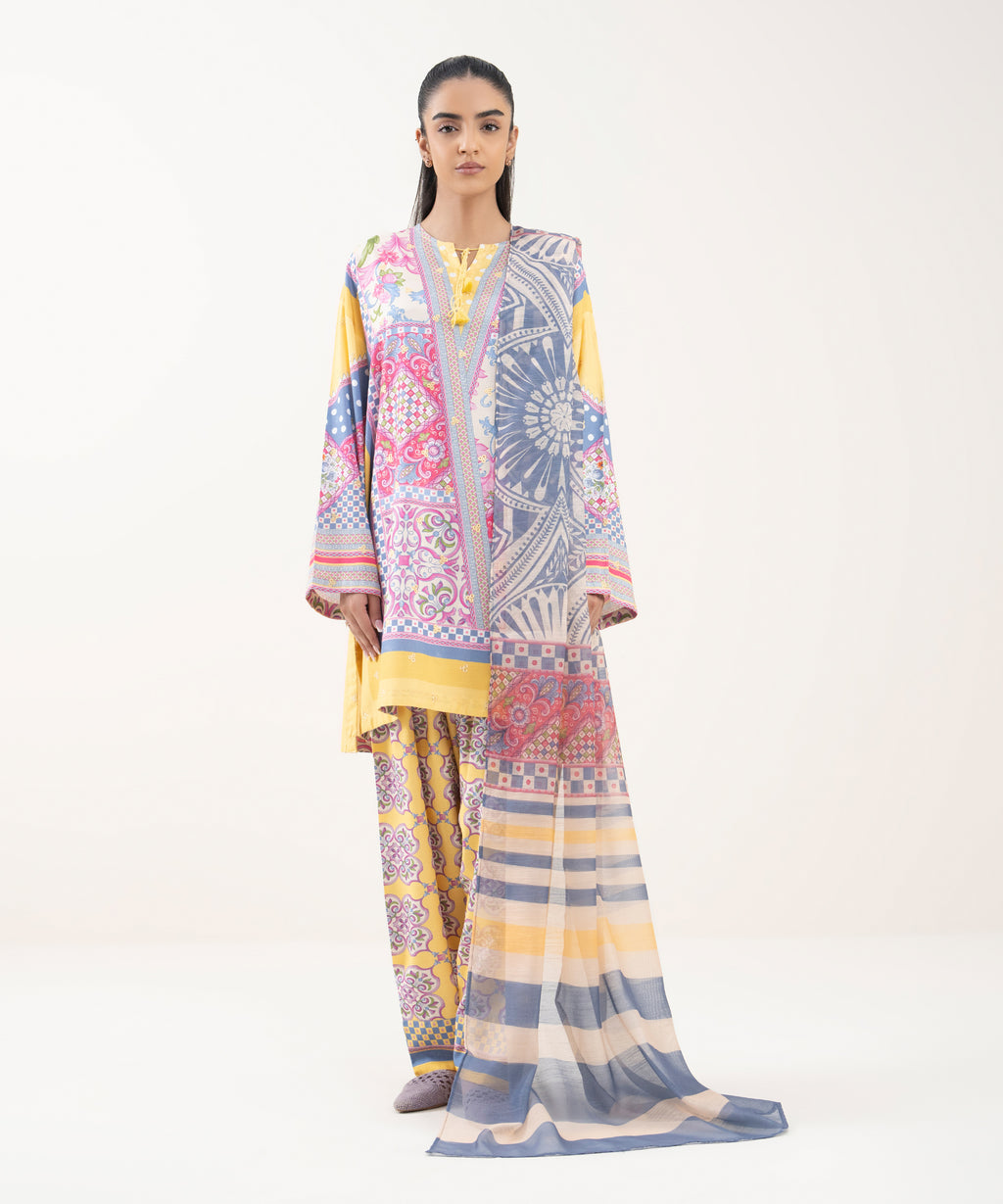 Printed Manaar Dupatta