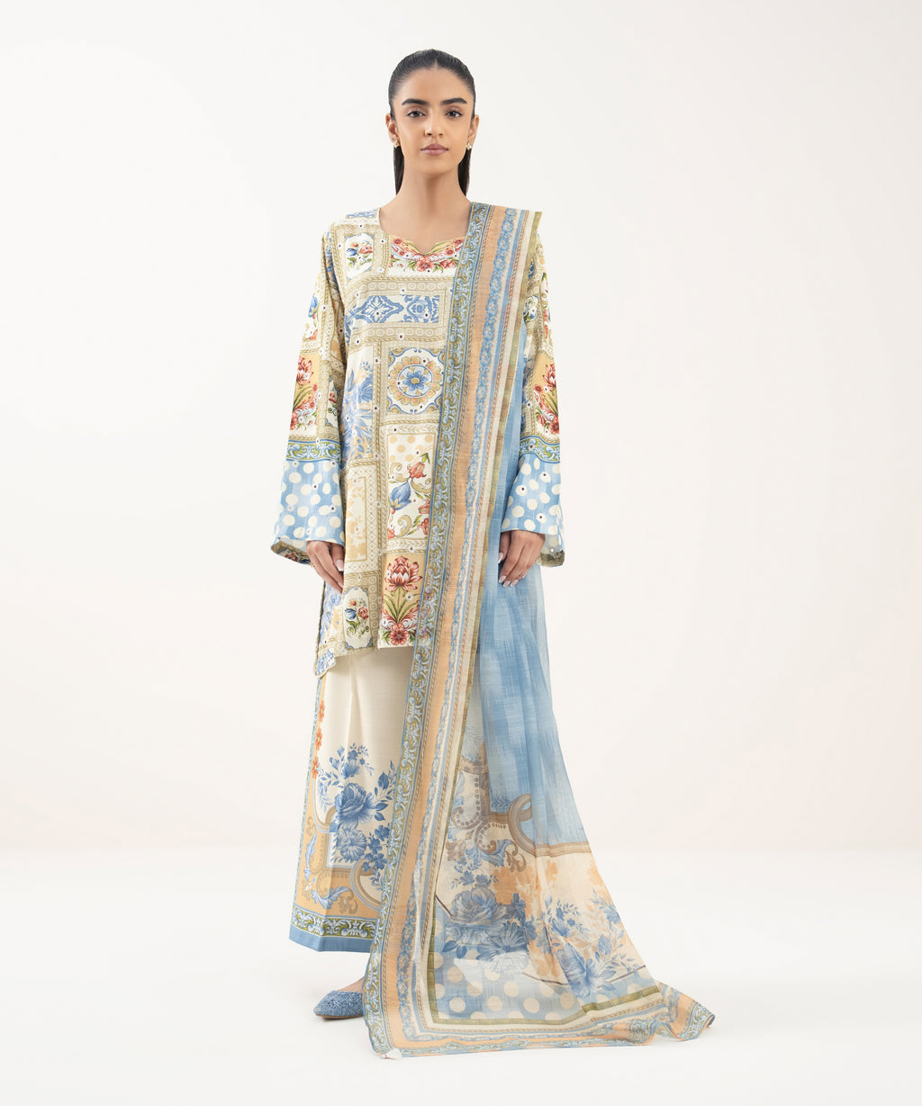 Printed Manaar Dupatta