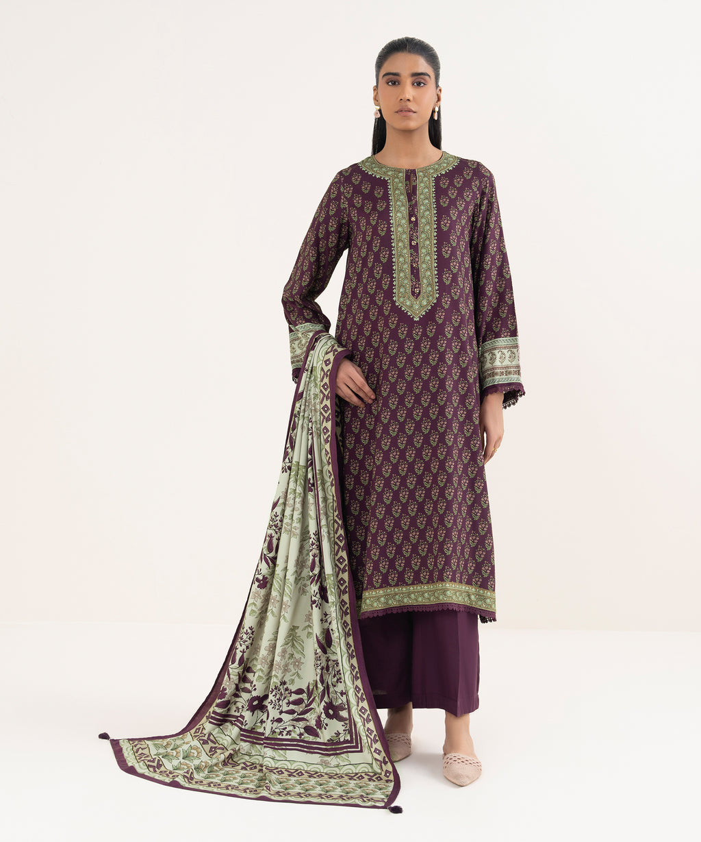 Viscose Linen Printed Multi Dupatta