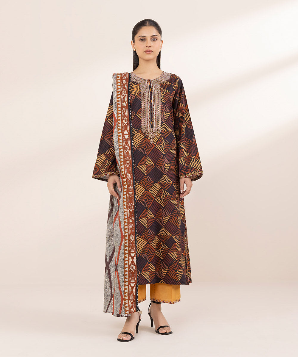 Fine Voile Multi Printed Dupatta