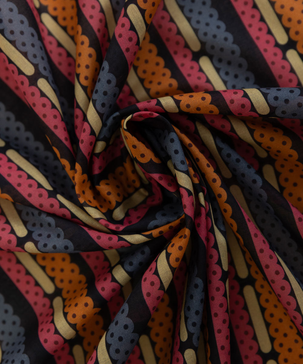 Fine Voile Multi Printed Dupatta