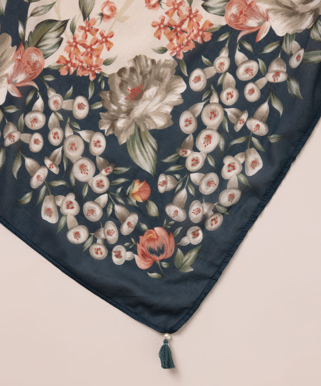 Fine Voile Multi Printed Dupatta