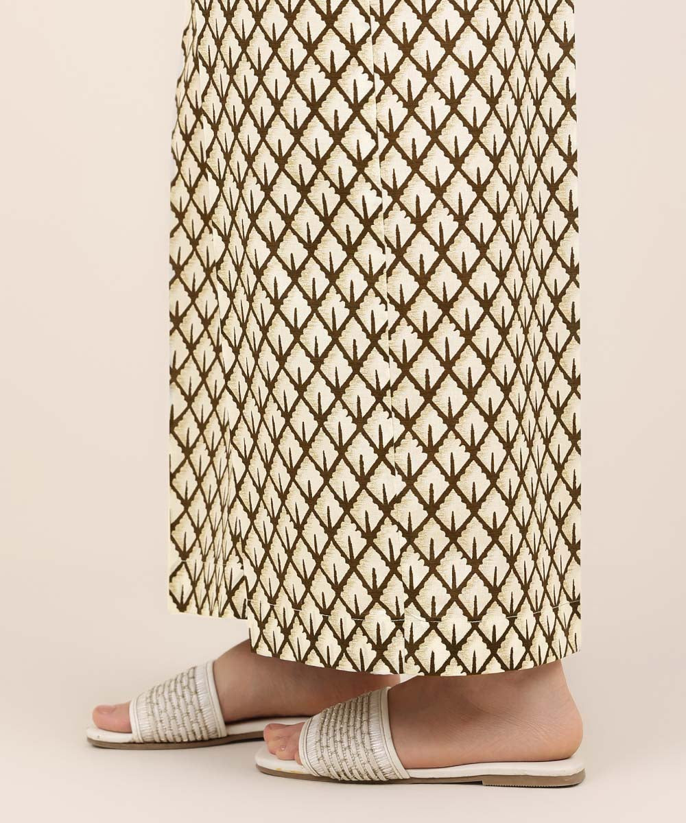 Women's RTW Cambric Multi Printed Culottes
