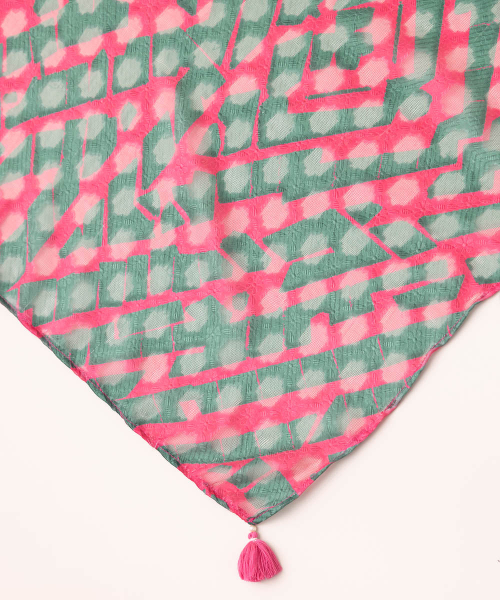 Brochea Jacquard Multi Solid Dupatta