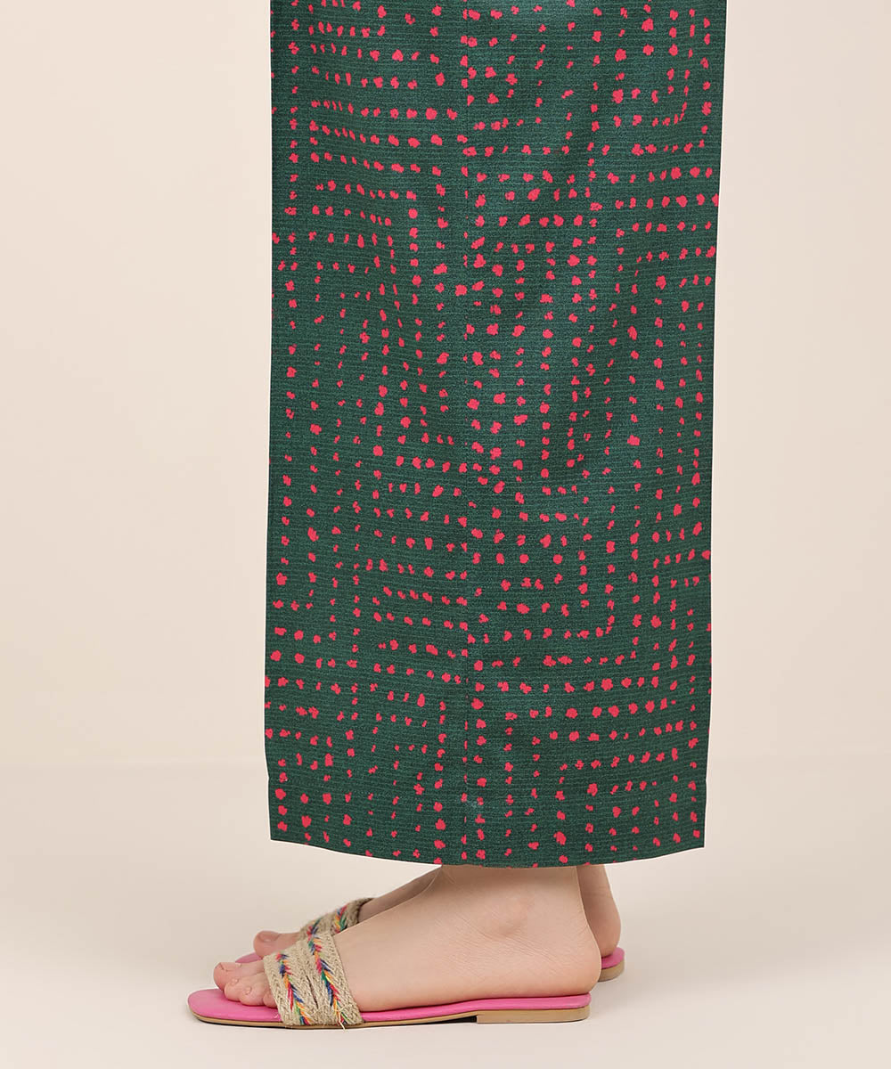 Women's RTW Cambric Multi Printed Culottes