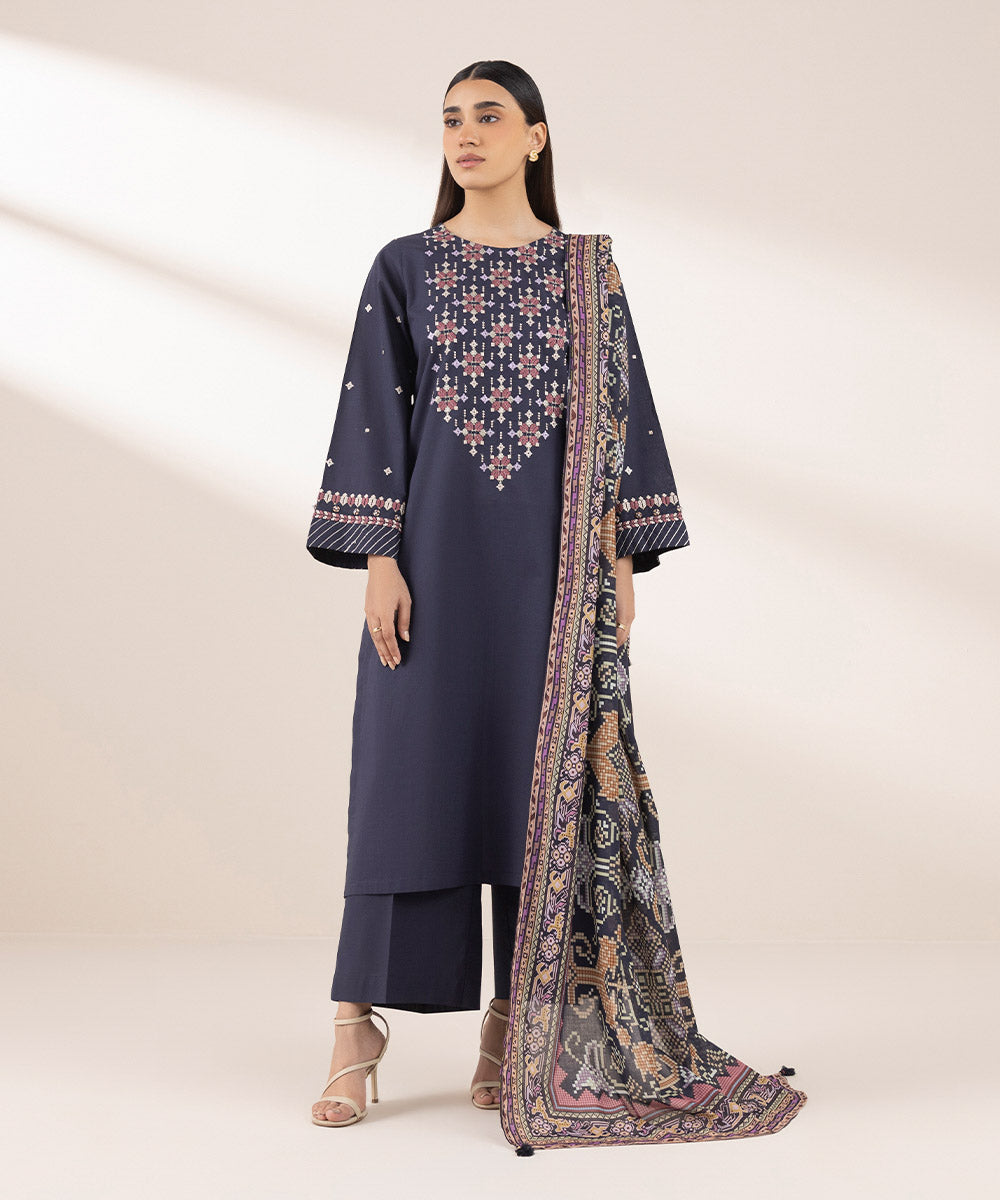 Fine Voile Multi Printed Dupatta