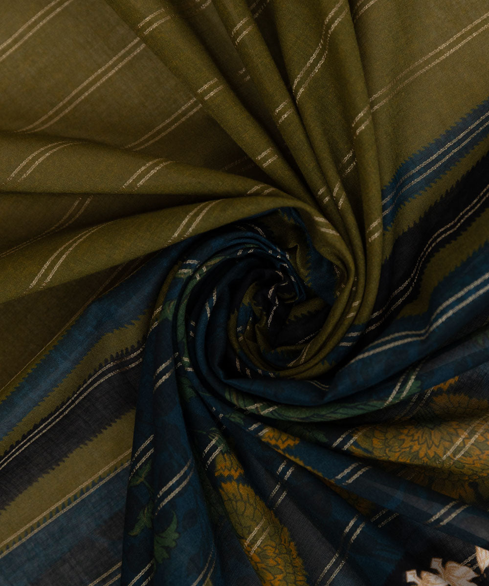 Zari Voile Multi Printed Dupatta