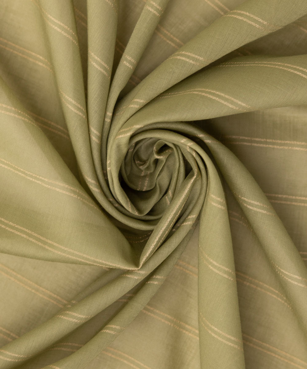 Zari Voile Green Solid Dupatta