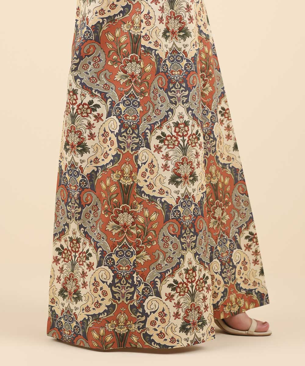 Women's Pret Cambric Multi Printed Culottes