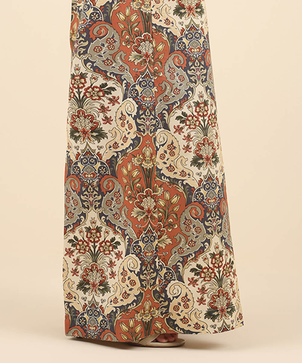 Women's Pret Cambric Multi Printed Culottes