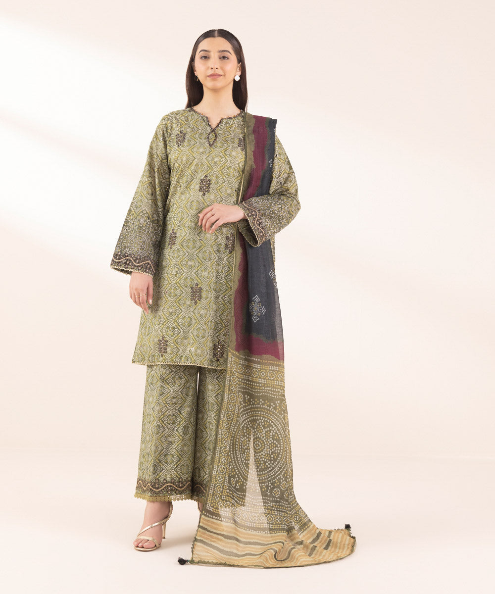 Printed Manaar Dupatta