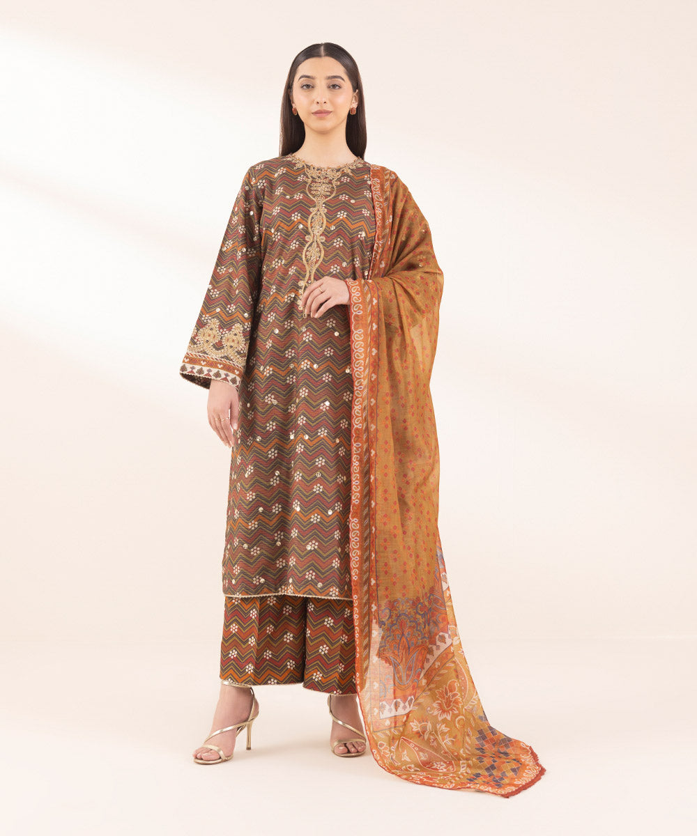 Printed Manaar Dupatta