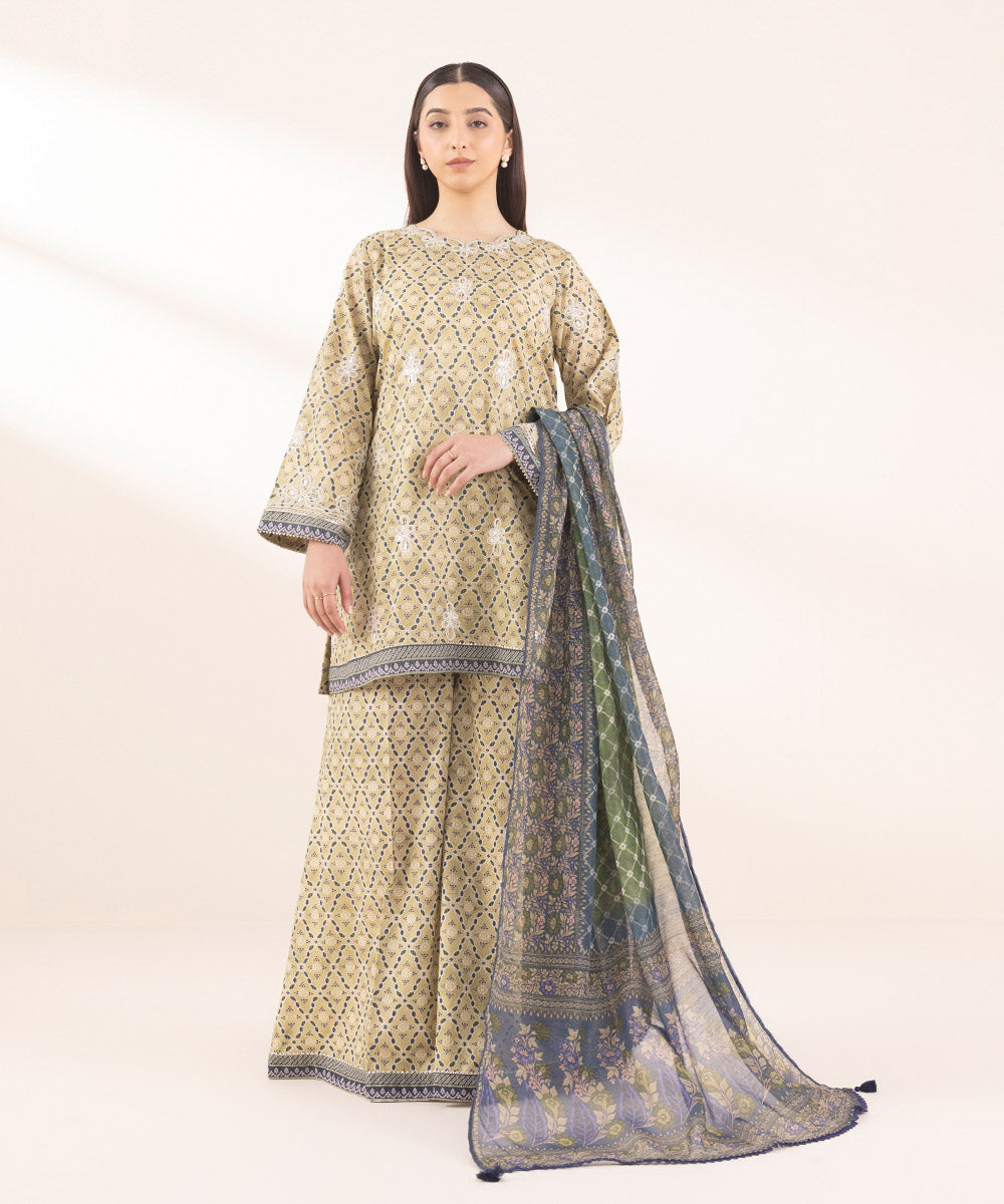 Printed Manaar Dupatta