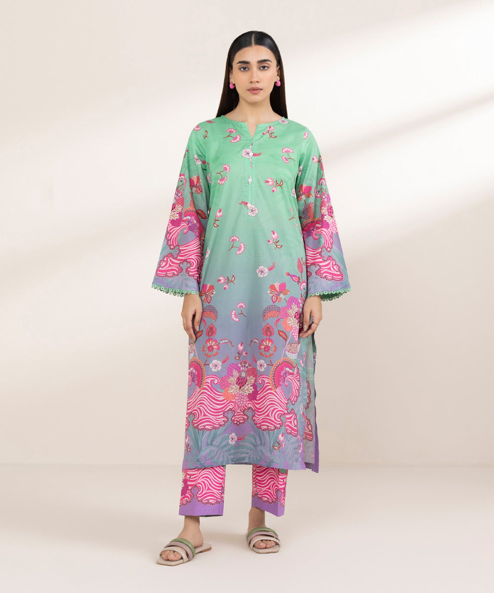 Women's Pret Lawn Printed Multi A-Line Shirt