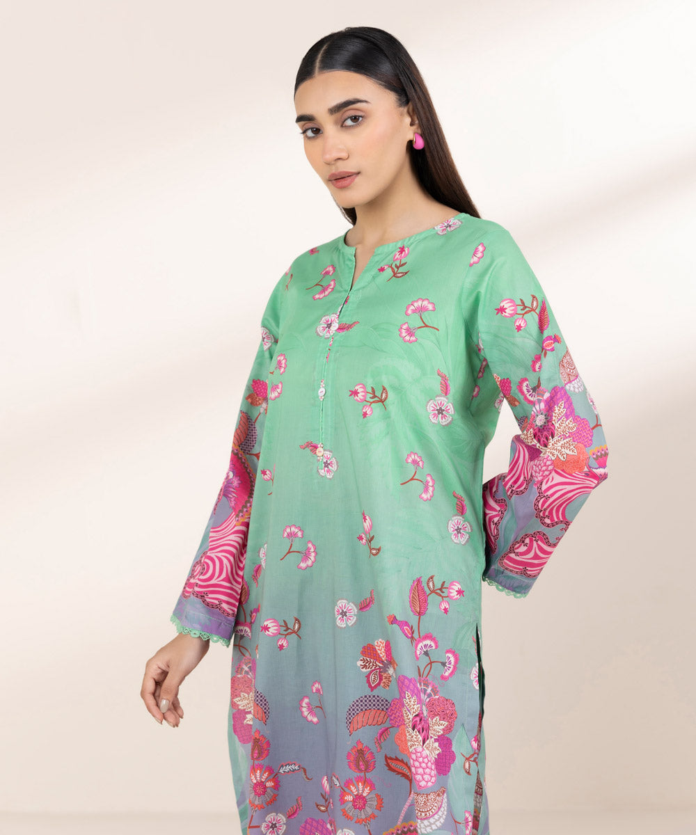 Women's Pret Lawn Printed Multi A-Line Shirt