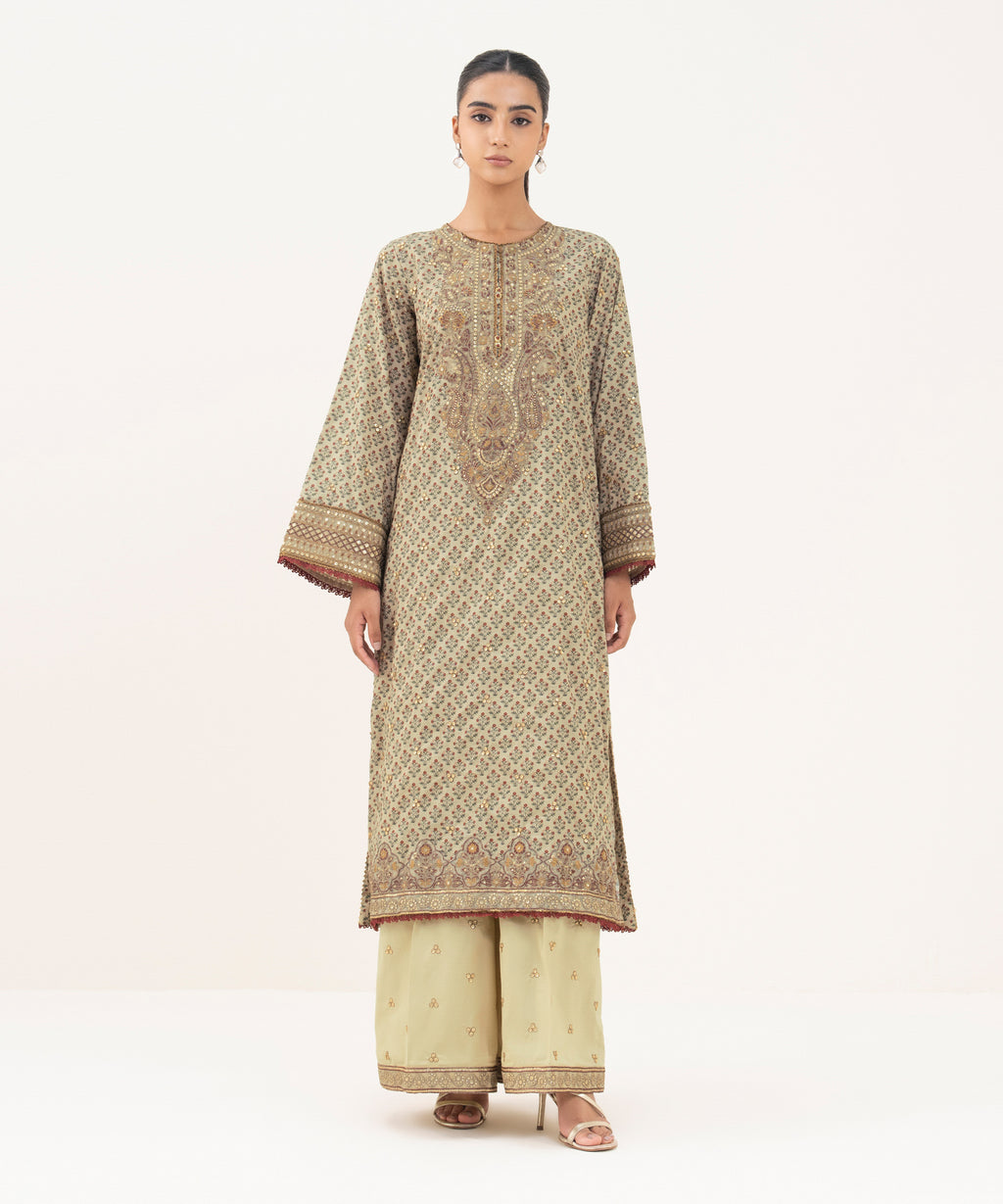Embroidered Lawn Shirt