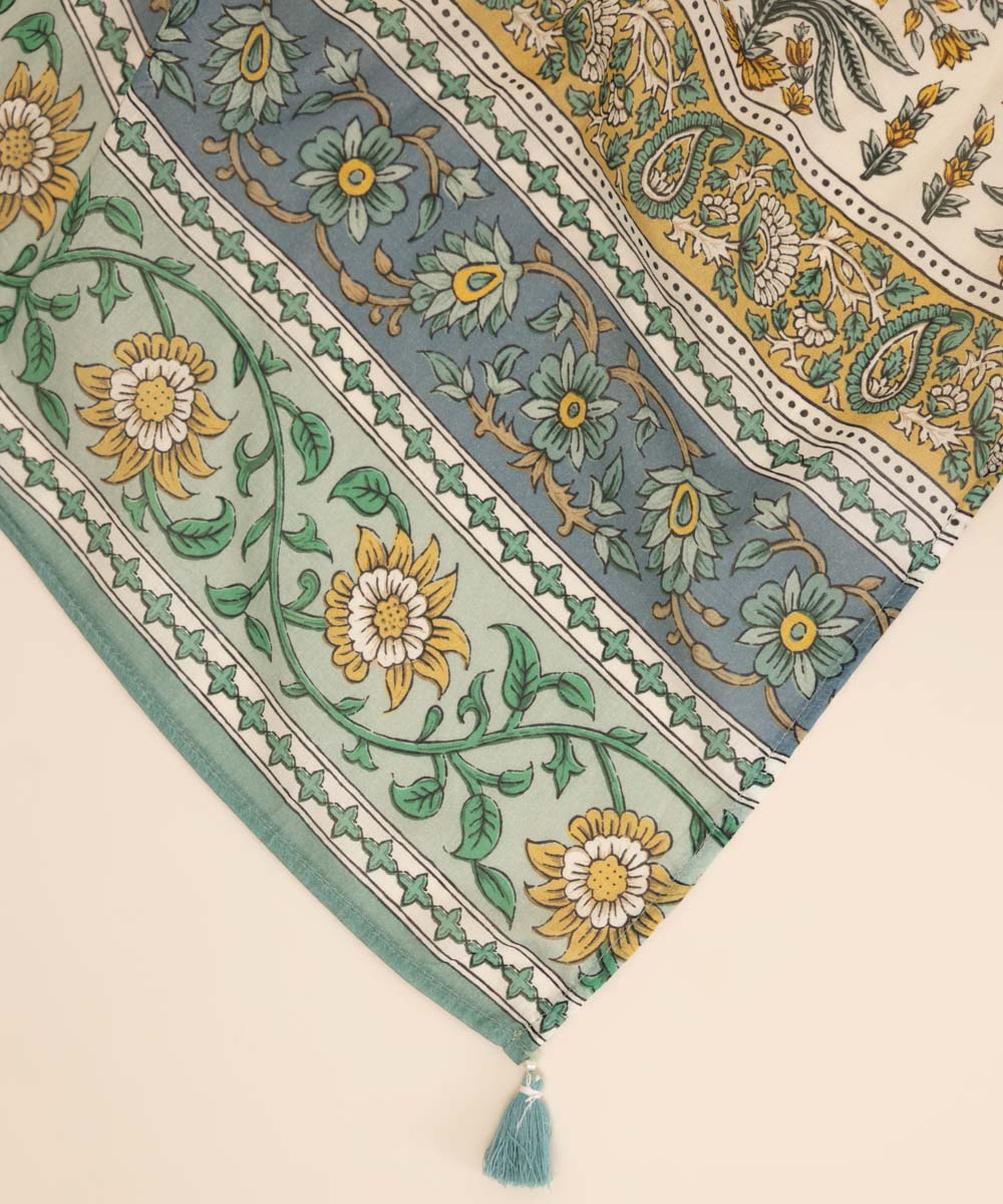 Fine Voile Multi Printed Dupatta