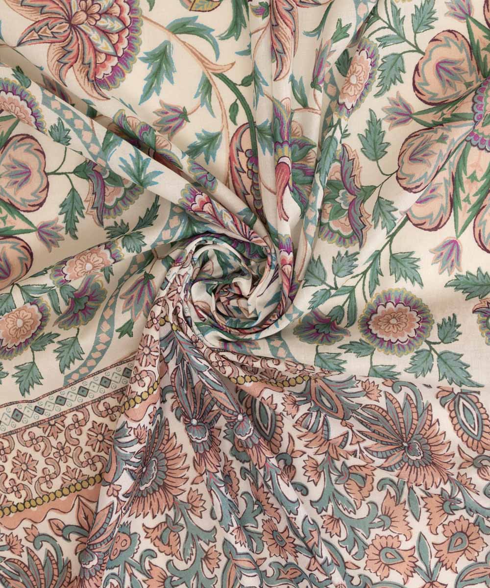 Fine Voile Multi Printed Dupatta