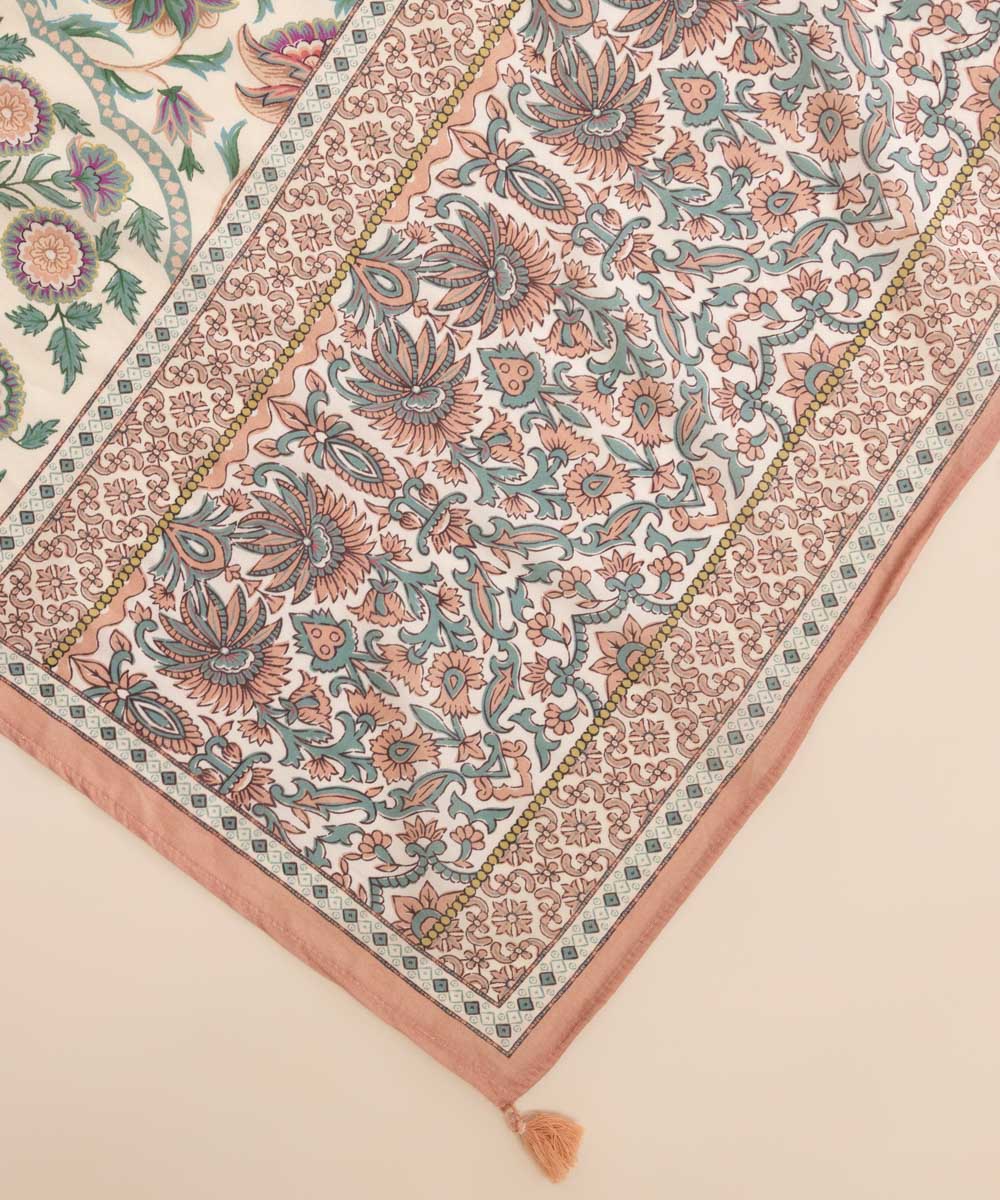 Fine Voile Multi Printed Dupatta