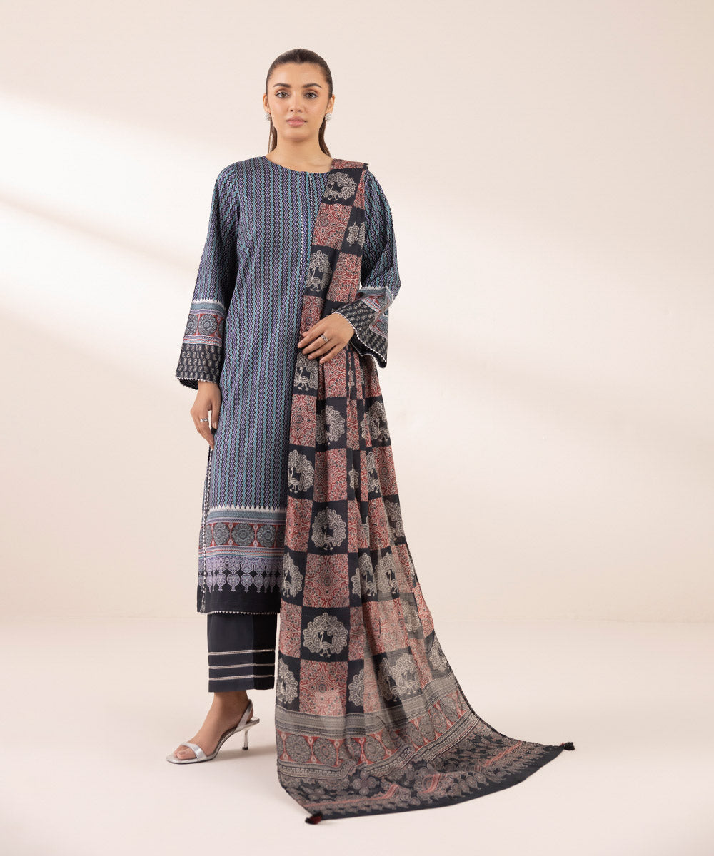 Printed Voile Dupatta