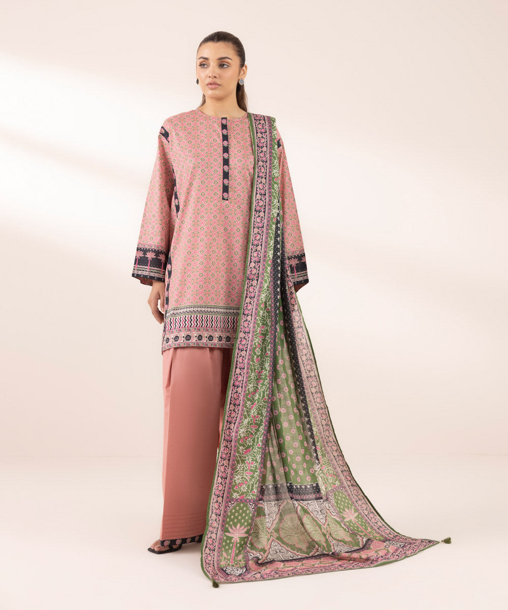 Printed Voile Dupatta