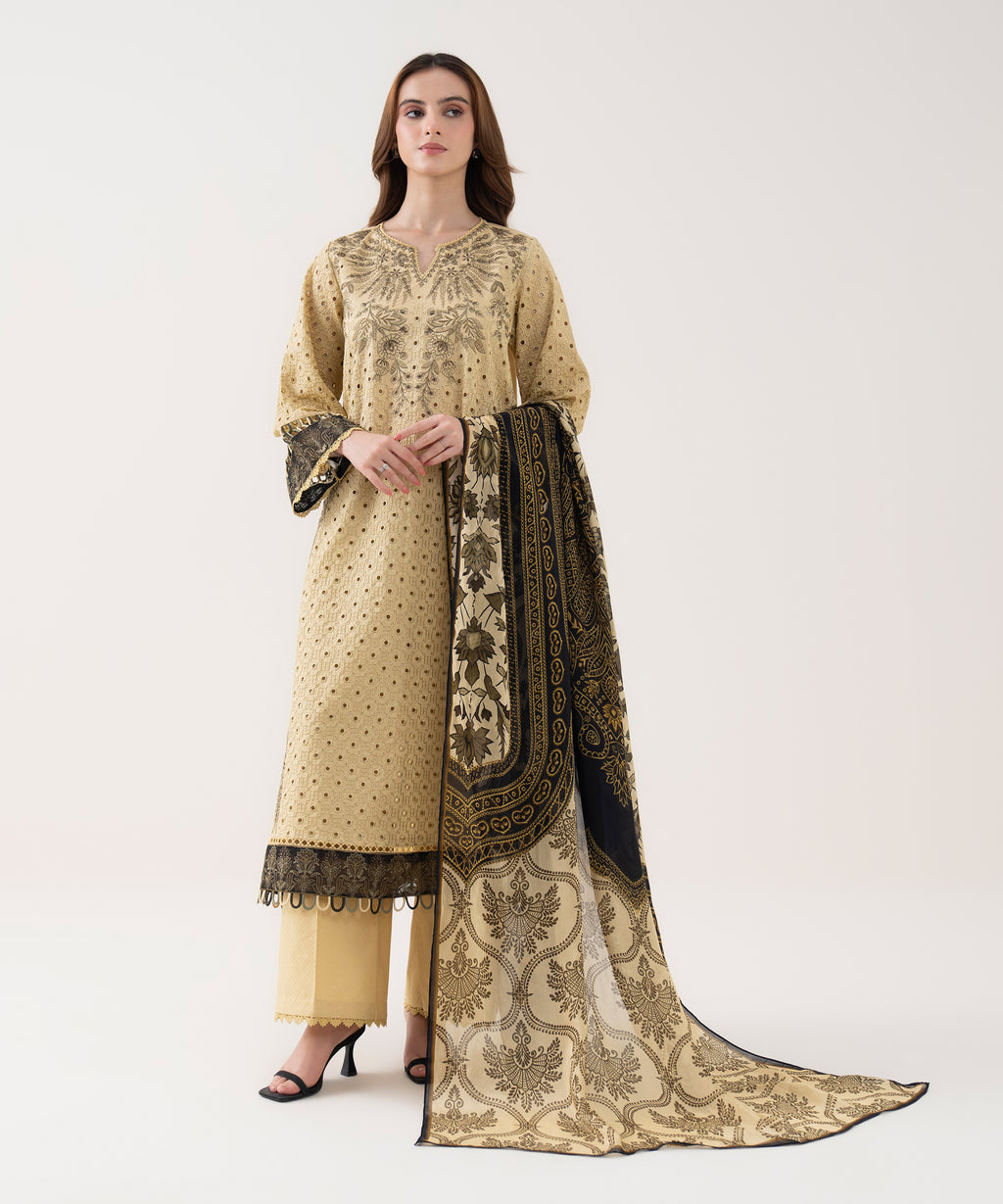 Bemberg Tissue Printed Multi Dupatta